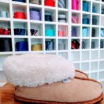 Full Sheep Skin Slippers - Tan