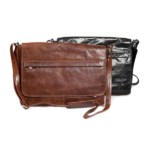 Paolo Rossi - Messenger Laptop Bag - MB0113 - Black