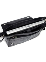 Paolo Rossi - Messenger Laptop Bag - MB0113 - Black - Image 3