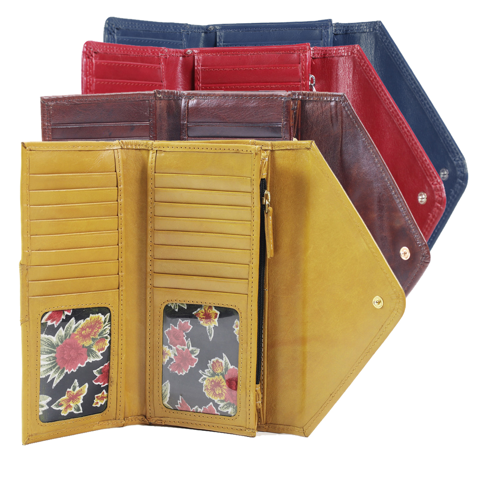 Paolo Rossi C014 Concertina Credit Card Holder Leather Land