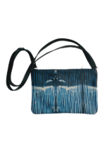 Printed Leather Standard Shoulder Bag - Batik