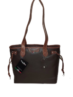 Paolo Rossi - 500 - Leather Shopper Handbag - Brown