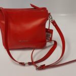 D423 - Bella Bianca - Leather Handbag - Red