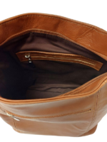 Woodstock - WW Leather Handbag - Tan - Image 3