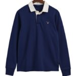 GANT - Solid Heavy Rugger - Blue
