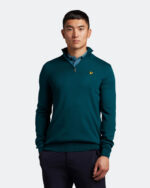 Lyle & Scott - Golf Core 1/4 Zip Merino Mix - Golf Green