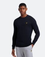 Lyle & Scott - Crew Neck Cottom Jersey - Dark Navy
