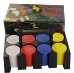 100 Piece Poker Chips in carry case