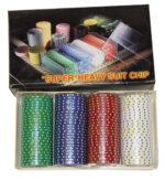 Poker Chips - 100 Piece Heavy Duty - GFP6610