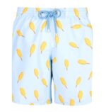 Granadilla - Baby Blue Lolly - Long Swim Shorts