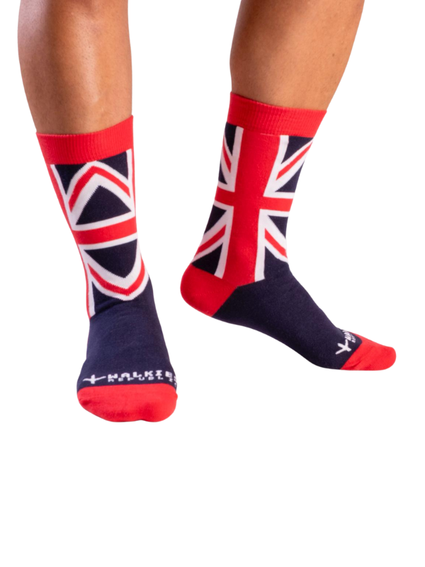 Walkies-Republic-Union-jack-socks Walkies Republic - Union Jack - Life Style Socks - Image 1