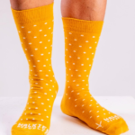 Walkies Republic - Mustard Dot - Life Style Sock