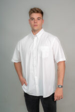 Gino Bardini - White - Short Sleeve Collar Shirt