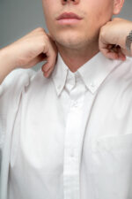 Gino Bardini - White - Short Sleeve Collar Shirt - Image 3