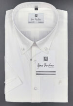 Gino Bardini - White - Short Sleeve Collar Shirt - Image 4