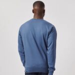 Lee - Lable Logo Crew Fleece in Grisaille - Image 2