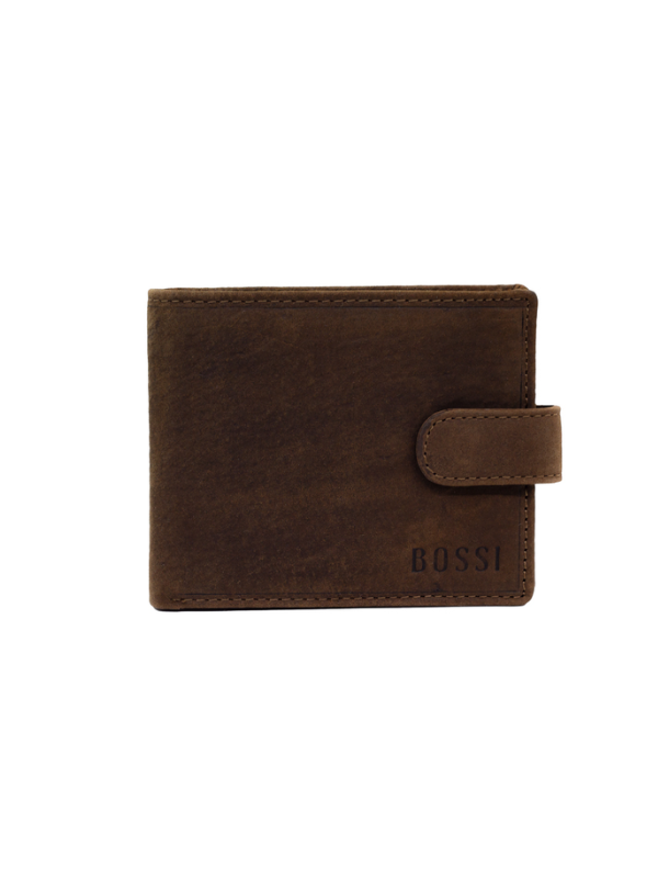 BOSSI-Heritage-Leather-Executive-Bifold-Wallet-brown BOSSI - Heritage Leather Executive Bifold Wallet - Image 1