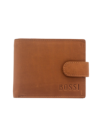 BOSSI - Oil Leather Small Billfold with Tab