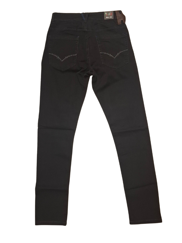 Balacotti-Porsche-black-relaxed-fit-jeans-01 Balacotti - Porsche - Relaxed Fit - Black Jeans - Image 1