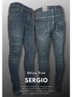 Balacotti - Sergio Jeans - Super Slim Fit - Olive Tint