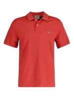GANT Reg Shield SS Pique Golfer - Sunset Red