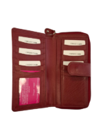 Monroe - P116 - Leather Large Credit Card Purse - Image 7