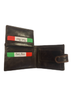 Paolo Rossi - N013 - Men's Credit Card Wallet with tab - Image 3