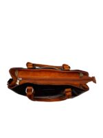 Prima Donna - 3 Zip Compartment Handbag - Black & Tan - KLY1710 - Image 4