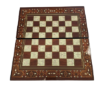 Star Tavla - Medium - Wood & Pearl - Backgammon