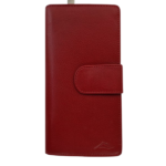 Summit - Large Leather Multi-Card Purse - Red
