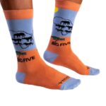 Walkies Republic - Big 5 - Lifestyle Socks -Size 8-12