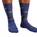 Walkies Republic - I love SA - Denim - Lifestyle Socks - Size 8-12