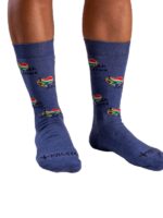Walkies Republic - I love SA - Denim - Lifestyle Socks - Size 8-12