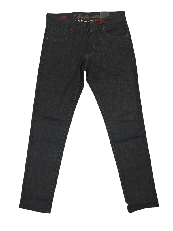Balacotti-Darius-Indigo-Black-Jeans-01 Balacotti - Darius - Relaxed Fit - Black Jeans - Image 1