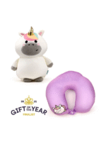 Swapseazzz - 2-in-1 Kids Plush Travel Pillow & Toy