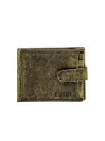 BOSSI - Heritage Leather Wallet with Removable Cardholder and Tab - Image 3