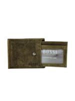 BOSSI - Heritage Leather Wallet with Removable Cardholder and Tab - Image 4
