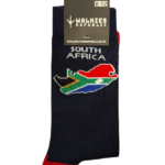 Walkies Republic - Navy SA Map - Lifestyle Socks - Size 8/12