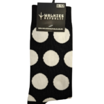 Walkies Republic - Large Dot - Lifestyle Socks - Size 8/12