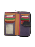 Monroe - P105 - Large Leather Credit Card Purse - Image 5