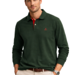 GANT - Contrast Collar Pique Long Sleeve Rugger