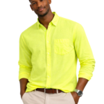 GANT - Yellow - Texture Weave Shirt