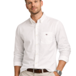 GANT - White - Regular Classic Poplin Shirt
