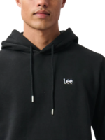 LEE - Badge Hooded Fleece - Black - Image 3