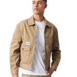 LEE - Logo Twill Jacket - Khaki