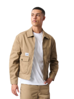 LEE - Logo Twill Jacket - Khaki