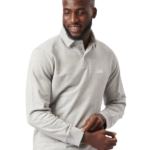 LEE - Polo Sweat Feece - Grey Melange