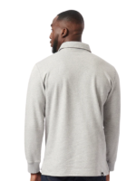 LEE - Polo Sweat Feece - Grey Melange - Image 2