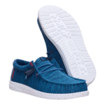 Hey Dude - Men's - Wally Stretch Sox - Ensign Blue