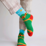 Walkies Republic - African Huts - Socks